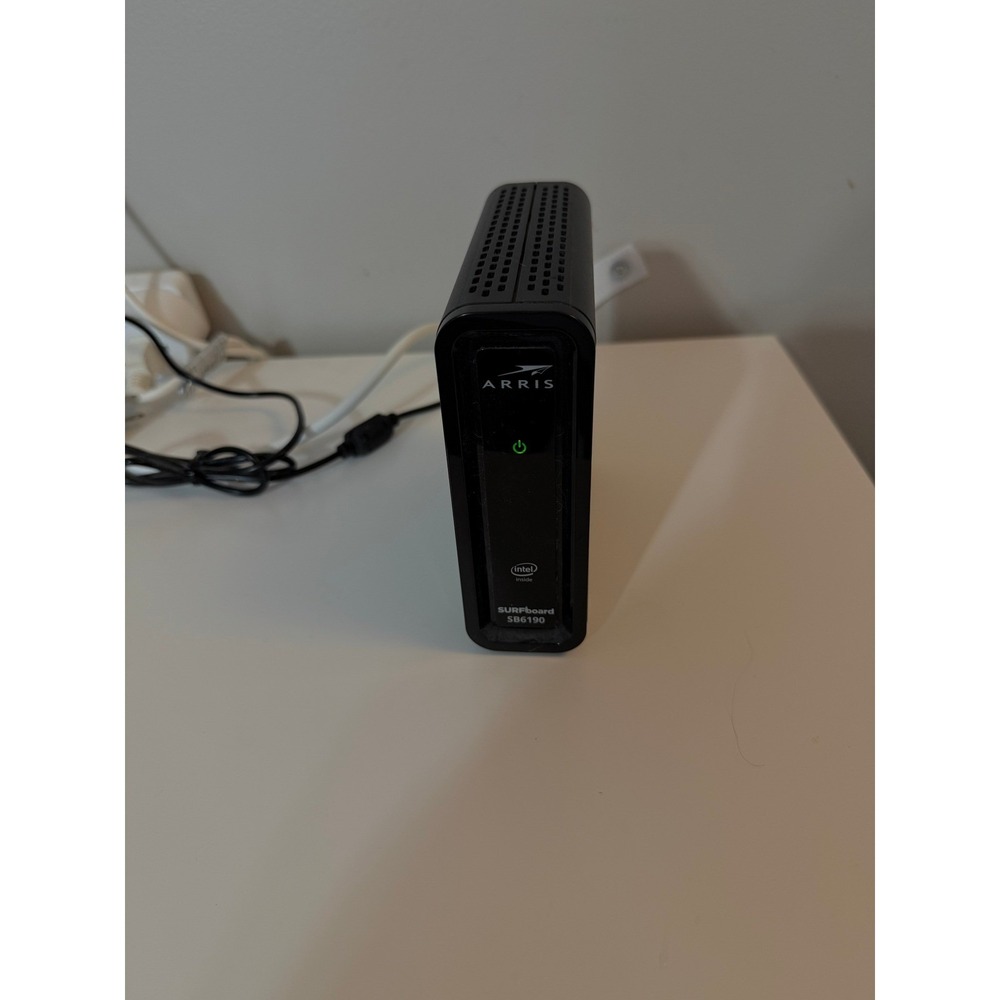 Arris SURFboard SB6190 Cable Modem DOCSIS 3.0 High Speed Black